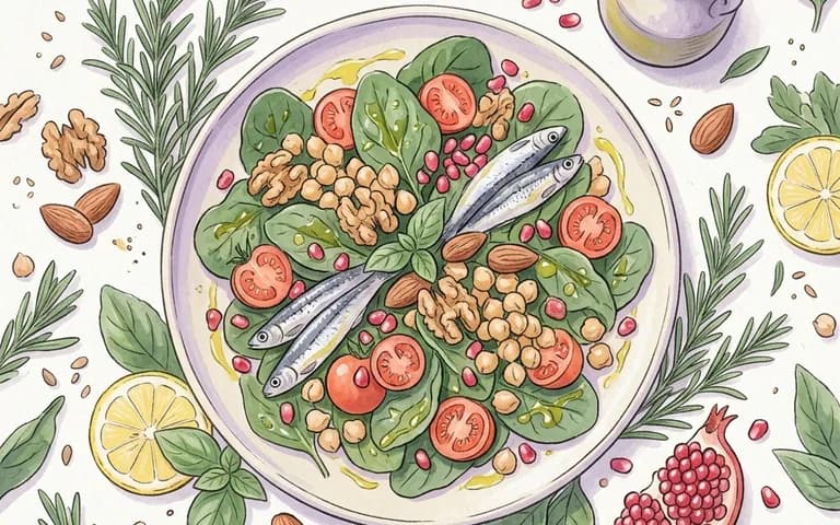 Dieta mediterrânea e fertilidade feminina: o que a ciência diz sobre alimentação e concepção